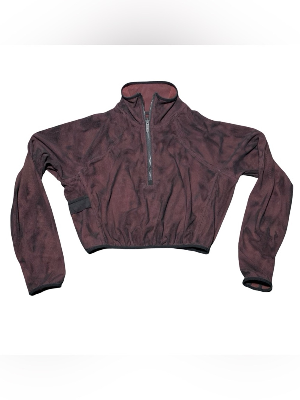 Lululemon Reversible Mesh 1/4
Zip Jacket Red Merlot, Black Colorway 4